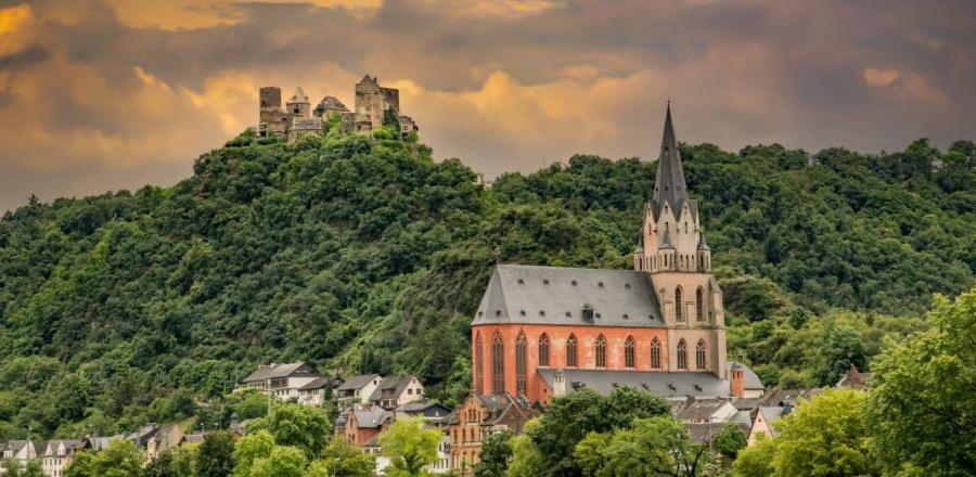 -2-Zentral-Traumwohnung-Rhein Обервезель Екстер'єр фото